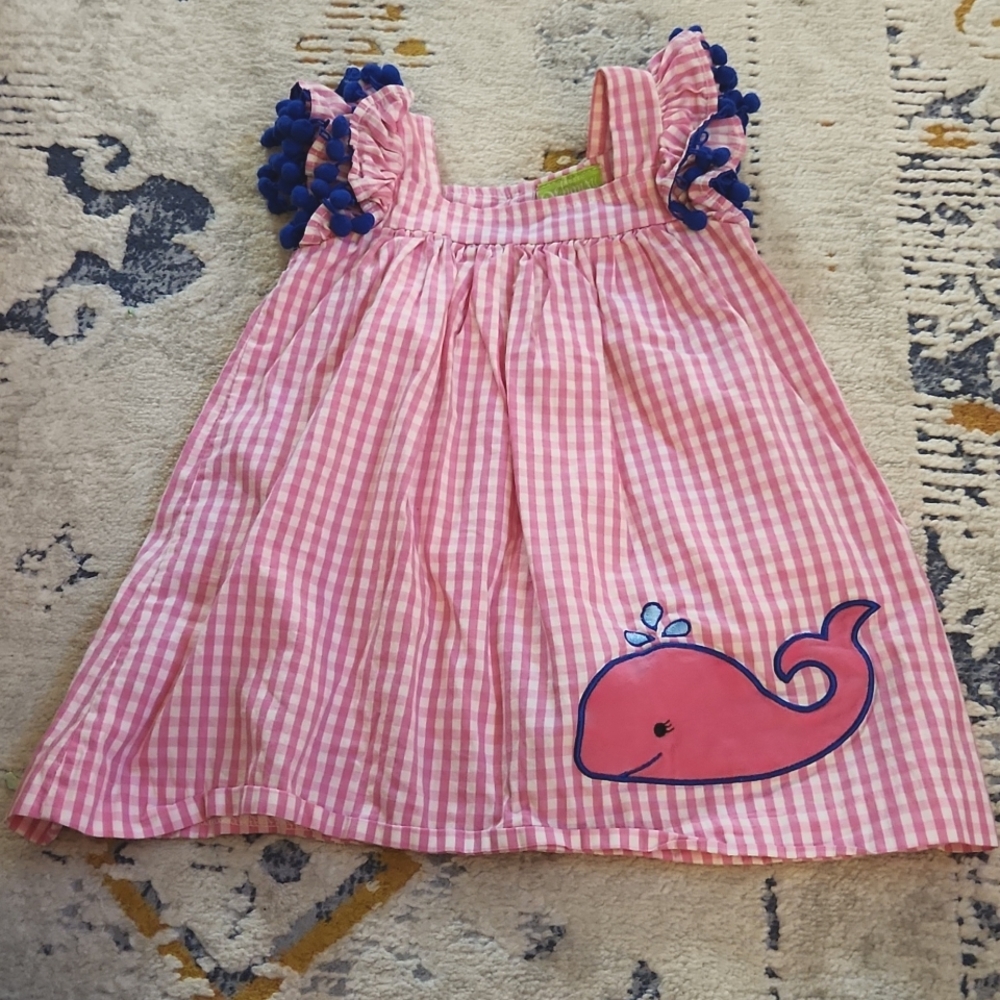 Pink Checkered dress